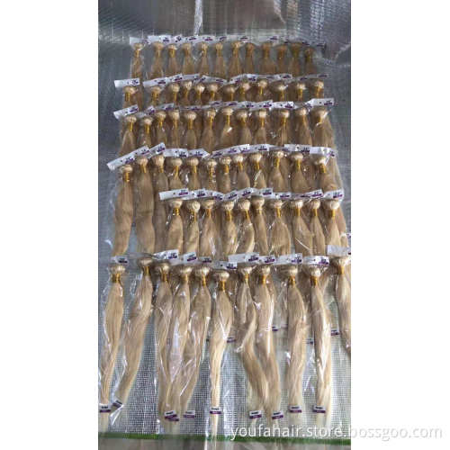 Wholesale 10A Russian Human Virgin Hair Double Drawn 613 Blonde Bundles Cuticle Aligned Raw Unprocessed 613 Hair Bundles Vendors